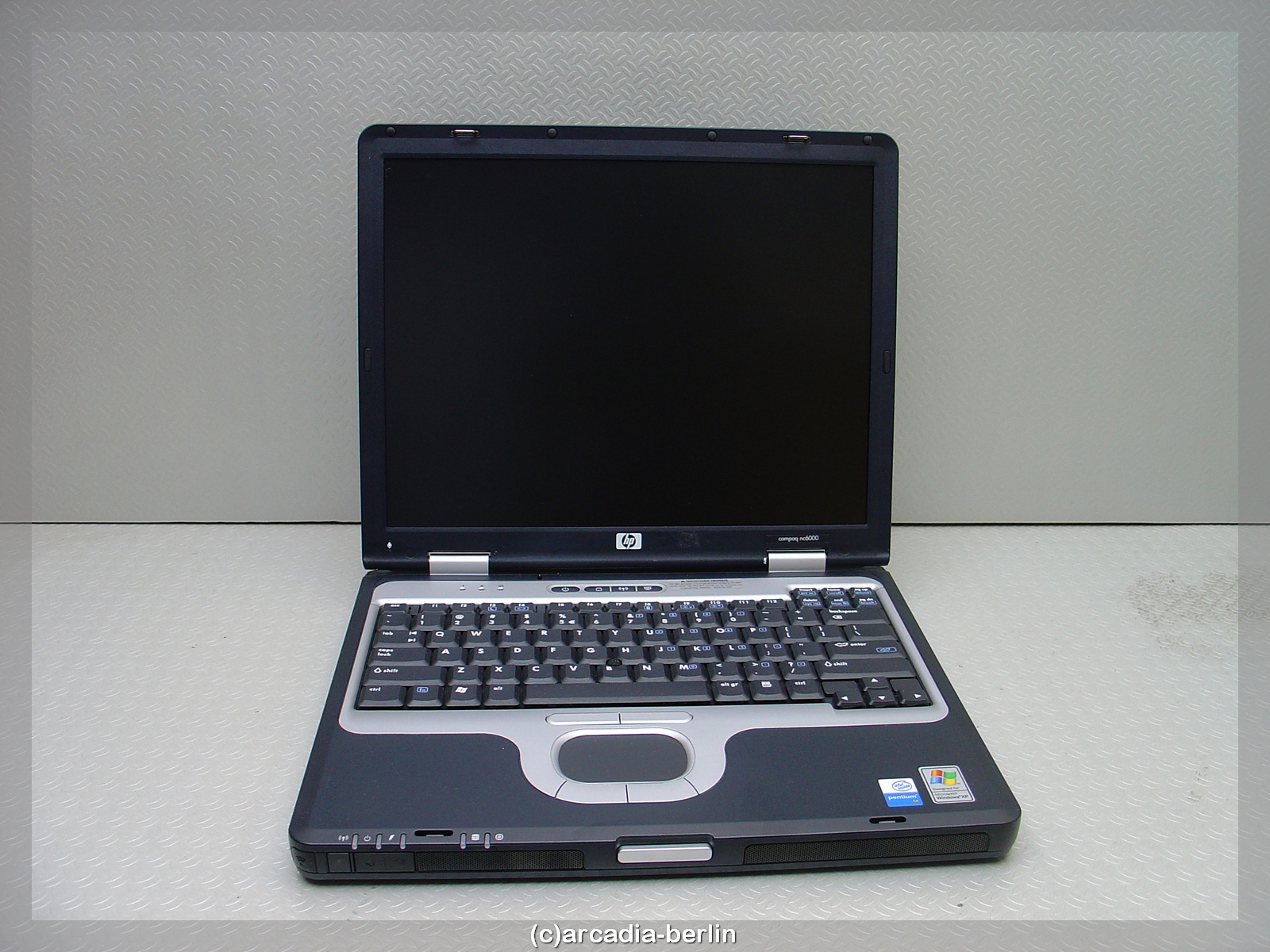 Notebook Laptop HP Compaq NC6000 gebraucht Linux Ubuntu #24363
